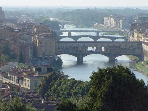 Le Ponte Vecchio à Florence