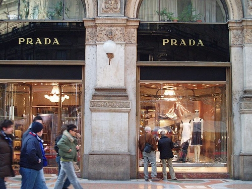 Boutique Prada à Milan 