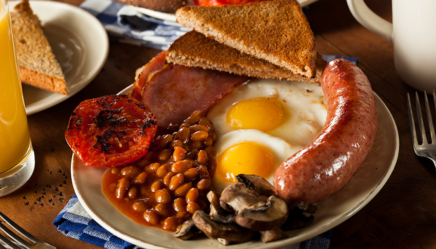 Traditional Full English Breakfast