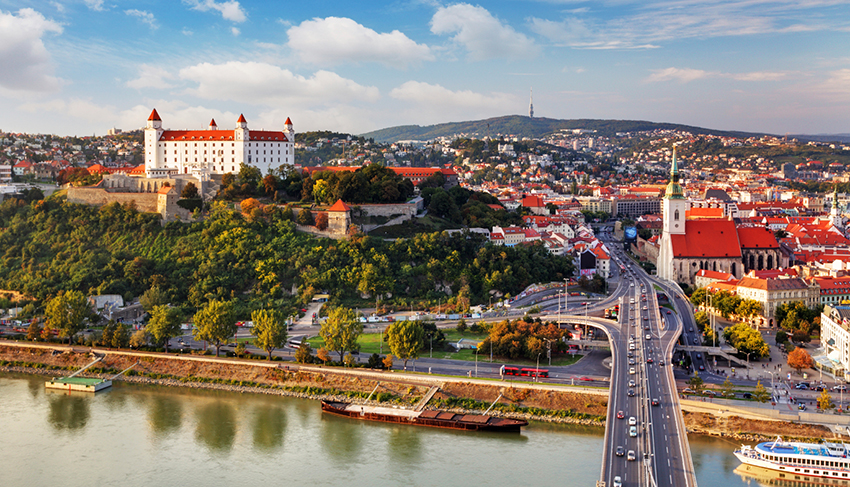 Bratislava - aerial view