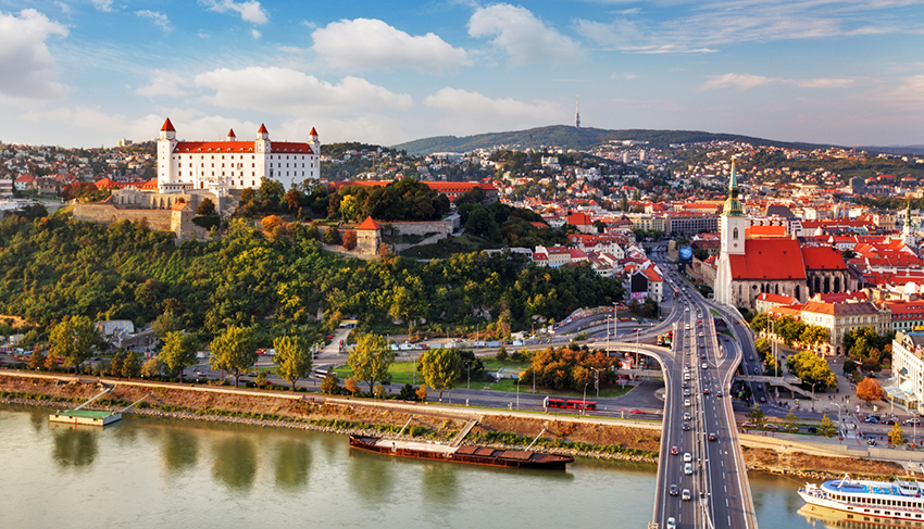 Bratislava - aerial view
