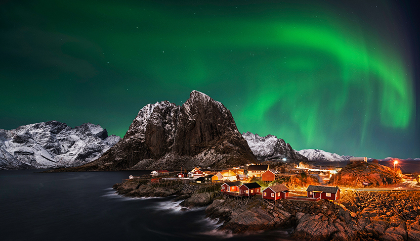 Hamnoy nothern lights