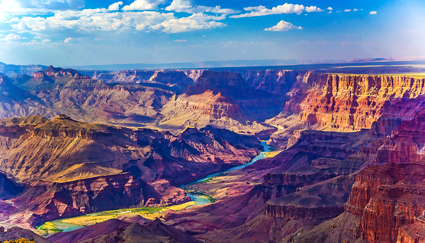 Grand canyon at sunrise